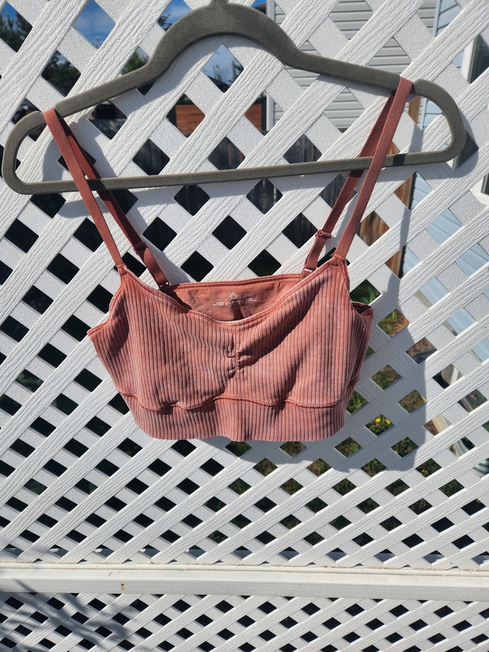 ⚡️3/$20⚡️Offline By Aerie Ribbed Mauve  Athleisure Bra
